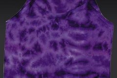 Women's Tie Dyed Tank Top - Purple