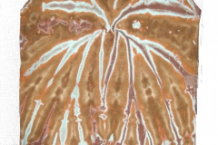 Men's Tie Dyed Tank Tops - Chestnut