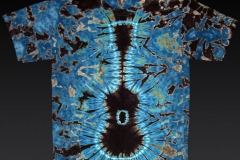 Tie Dyed Men's T-shirt - Nutty Blue