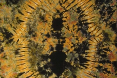Tie Dyed Tapestry - Golden